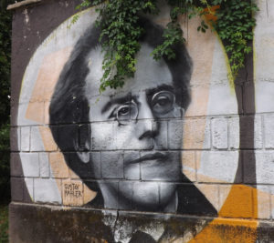 Late-Romantic Austrian composer Gustav Mahler